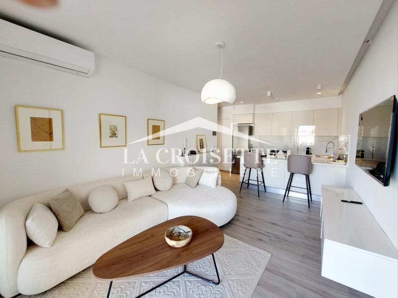 Appartement meublé S+1 avec terrasse à La Marsa